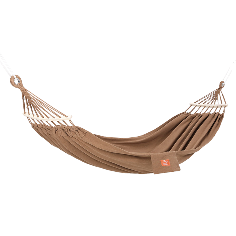 CAMEL Anti-Rollover Hammock, Outdoor Double Swing, Indoor Home Garden Hanging Net Bed