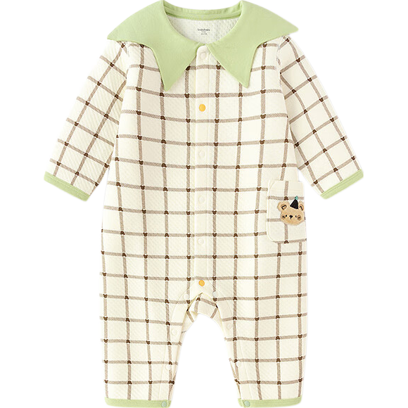 BALABALA Baby Romper for Newborns Boys and Girls 2025 Ha Yi Cotton-padded Jumpsuit Cute 208425133204