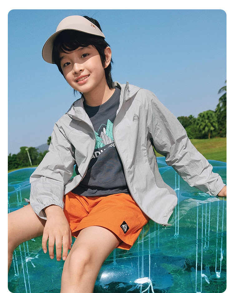 Balabala Kids Sun Protection Jacket Boys Girls Baby Lightweight Breathable Summer 2026 UPF100+ Parent-Child Matching 21