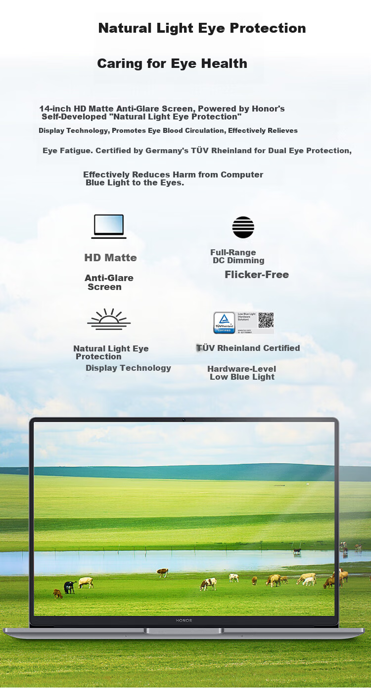 HONOR MagicBook Pro16 2025 AI Lightweight High-Performance Business Laptop U5-225H 32GB 1TB 3K Display Gray with Yihaodian Mouse Pad Set 4