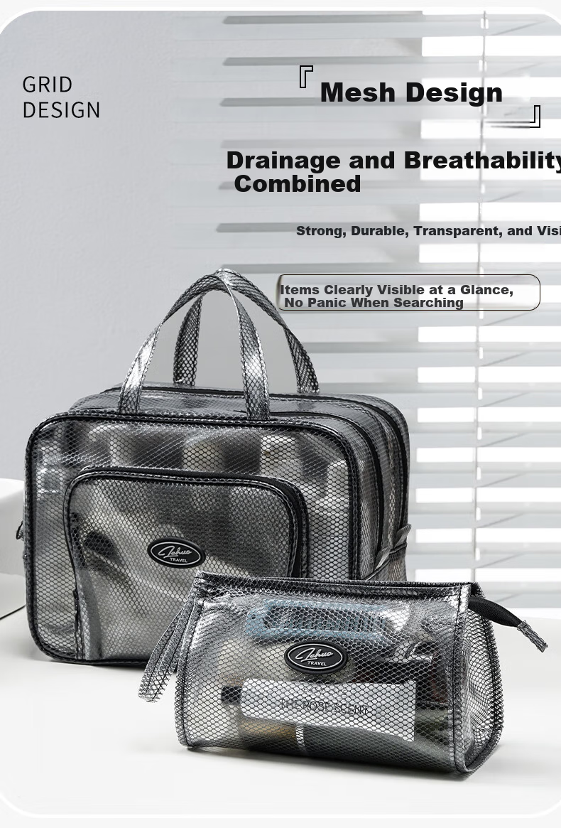 LOHAS Travel Men's Toiletry Bag Wet and Dry Separation Swimming Bath Makeup Storage Waterproof High-End Travel Business Trip Bag 5