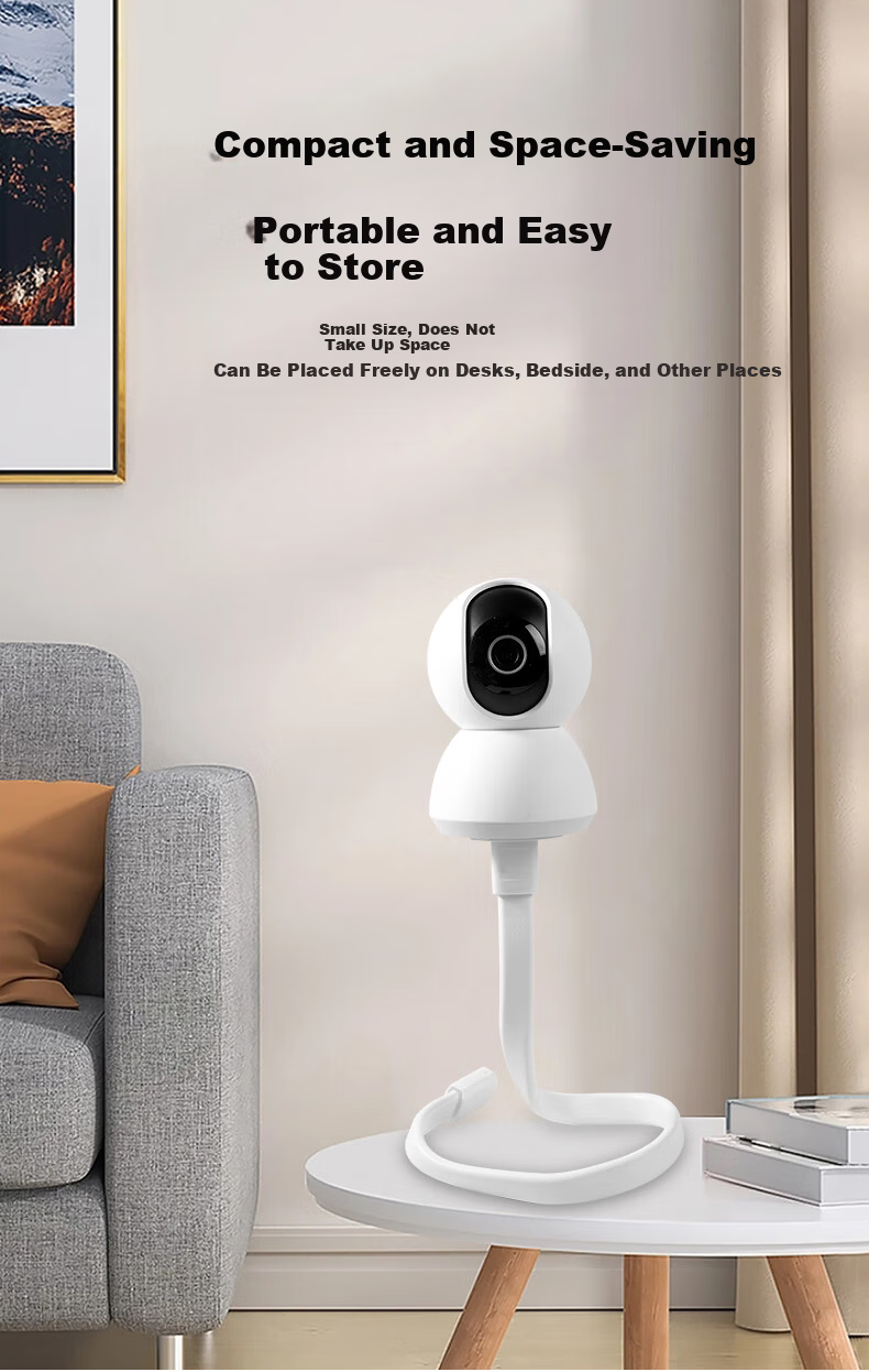 LinkStone Xiaomi Camera Mount Bracket No-Drill Wrap-Around Stand for C700/C300/1080p/2/3 PTZ Version/2K Pro Version Compatible with Xiaobai, Ezviz, Huawei, and Haique Cameras 4
