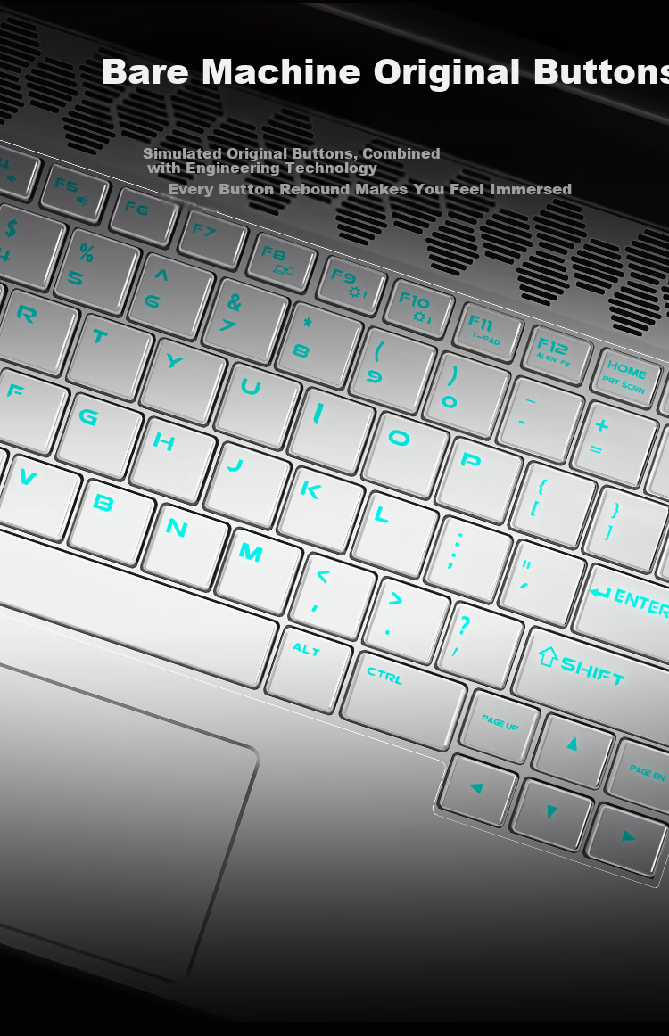Aigo Alienware X17 X15 R2 R1 M15 R7 2022 R6 2021 R5 2021 Laptop Keyboard Cover Dustproof Waterproof 2