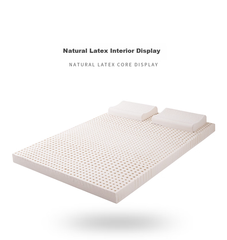 Blancpain Foldable Mattress Natural Latex Nap Mat Office Portable Student Floor Sleeping Pad Home Moisture-Proof Outdoor Mat 13