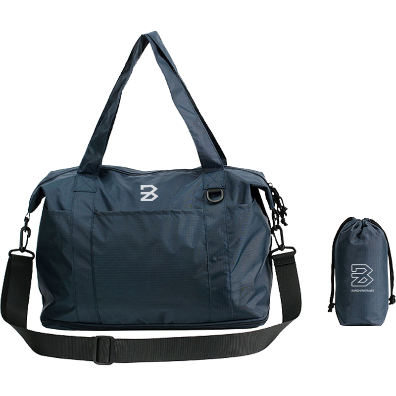 Banjeni Large Capacity Travel Bag Unisex Foldable Luggage Sleeve Maternity Storage Gym Handheld Crossbody Bag