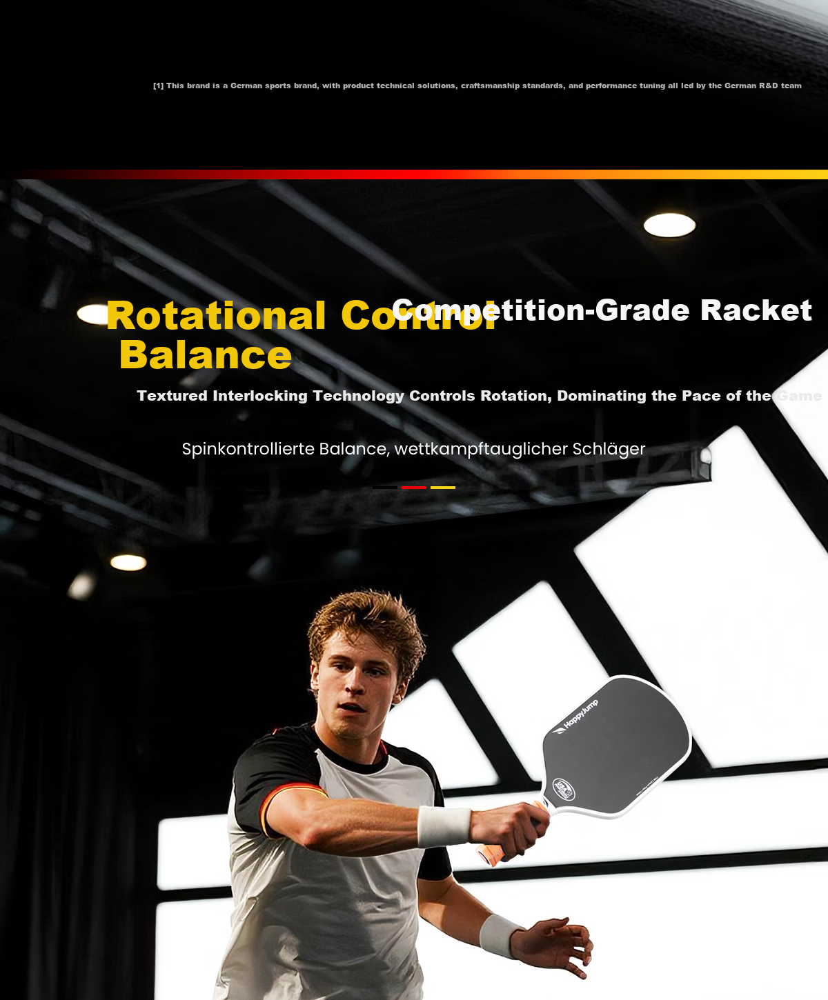 HiJump (Germany) Pickleball Paddle T700 High-End Carbon Fiber Offensive and Defensive Matte Professional Tournament Single Paddle Set 9