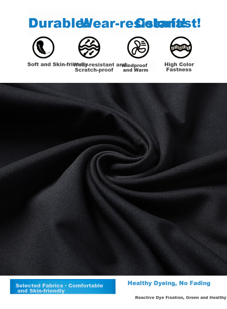 Playboy Men's Long Sleeve T-Shirt and Pants Set Spring Autumn Casual Sports Two-Piece Black L 4