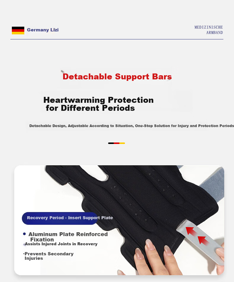 Lizi Medical Grade Wrist Brace for Sprains, Strains, Joint Support, Fractures, and Carpal Tunnel Syndrome 10