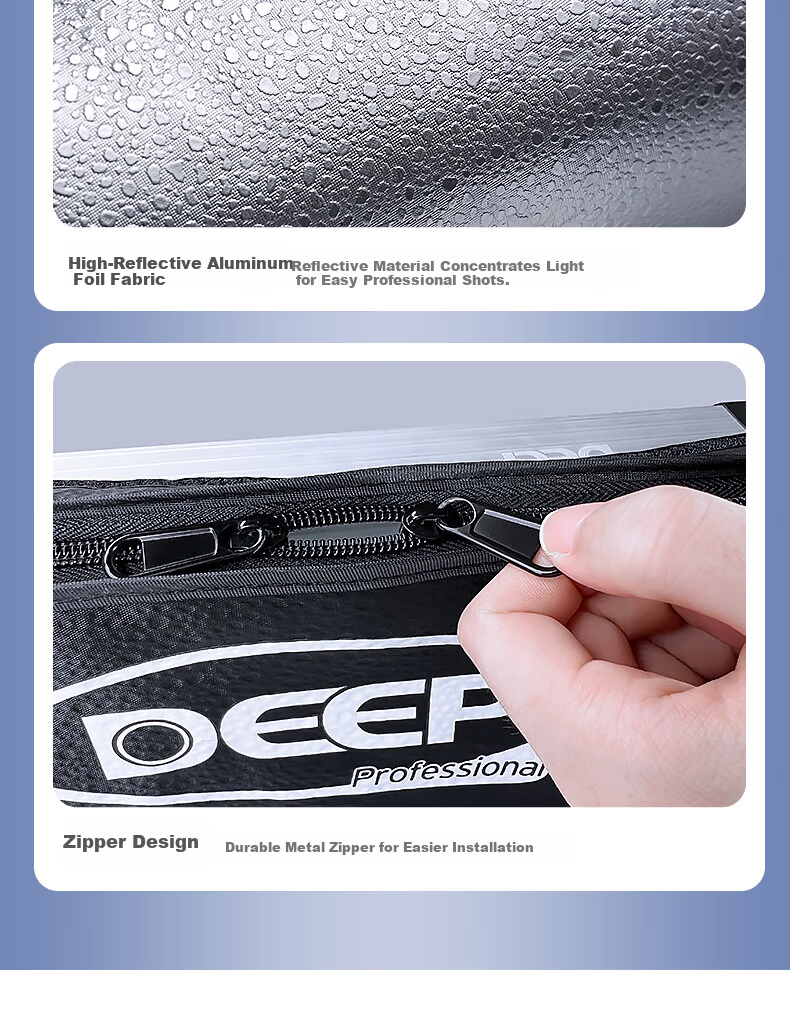 DEEP 2025 New 60x40cm Photo Studio Video Multifunctional Small Fill Light Jewelry Product Shooting Lightbox E-commerce Still Life Professional Simple Props 15