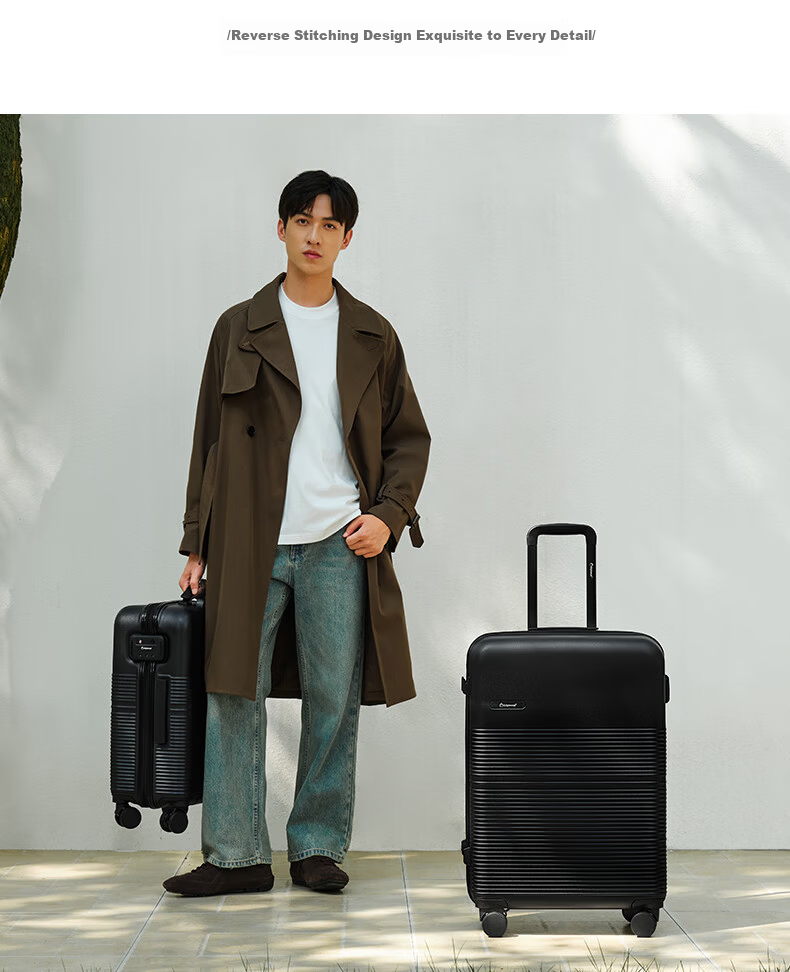 Diplomat Large Capacity Luggage Suitcase Thickened Password Lock TC-2621 Lilac Purple 28 Inch 13