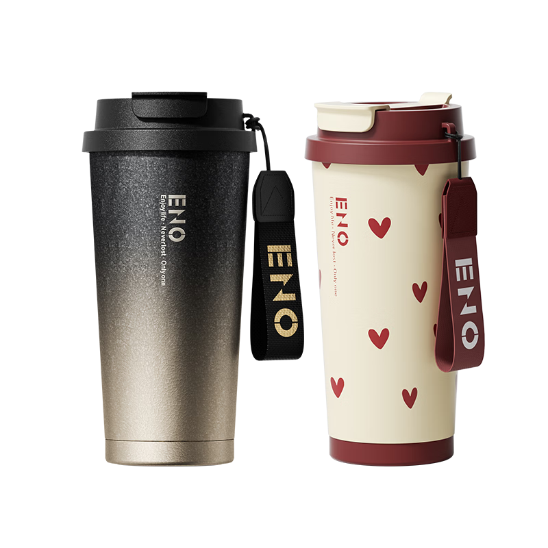 Eno Coffee Insulated Thermos Cup 2026 New High-End Portable Men's Travel Water Bottle Wedding Gift