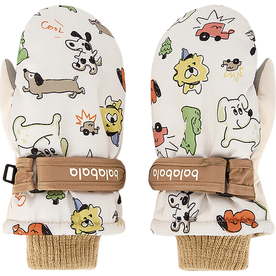 BALABALA balaOne Kids Gloves Boys Girls Ski Gloves Comfortable Warm 2025 Cute 208425162204