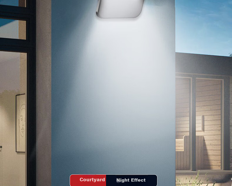 FSL Foshan Lighting LED Solar Outdoor Light Waterproof IP65 Floodlight Smart Light Control Remote Dimming Timer Super Bright Street Light 192lm Battery 4000mA + 2.2m Charging Cable 7