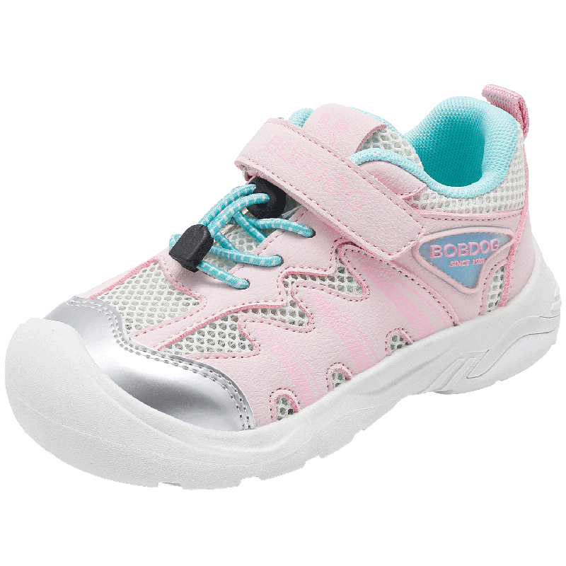 BOBDOG Kids Summer Comfortable Running Shoes Children's Sports Shoes Girls Casual Shoes 103562009 Sakura Pink/Water Moon Blue Size 30