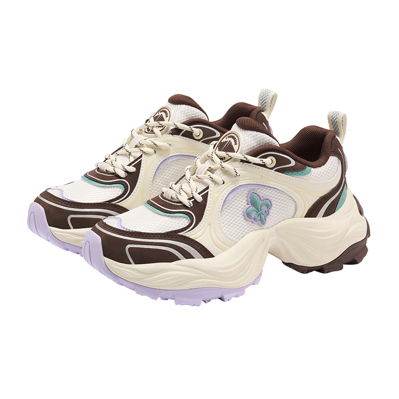 PALLADIUM New Trendy Versatile Dad Sneakers Casual Sports Shoes Women Breathable Height Increasing Sky Blue Single Layer Size 38