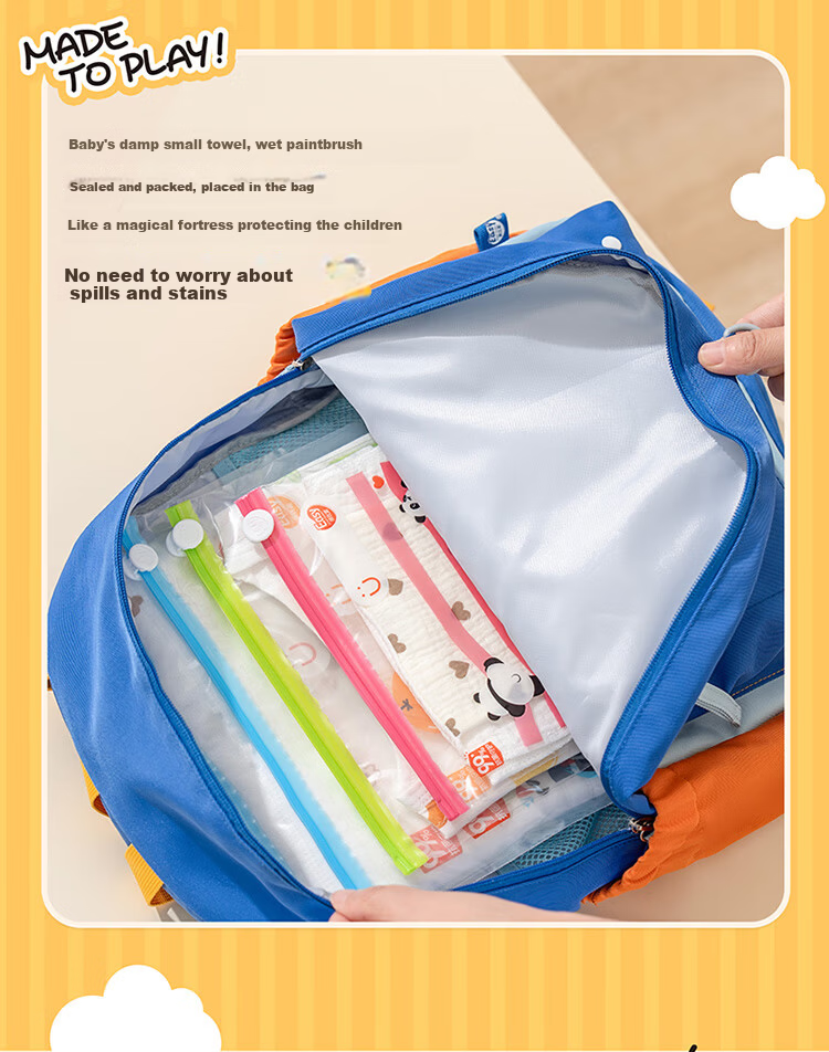 Easy Your Home Maternity Antibacterial Clothing Storage Bag Baby Sealed Underwear Organizer Travel Packing Bag Dirt-Proof 7