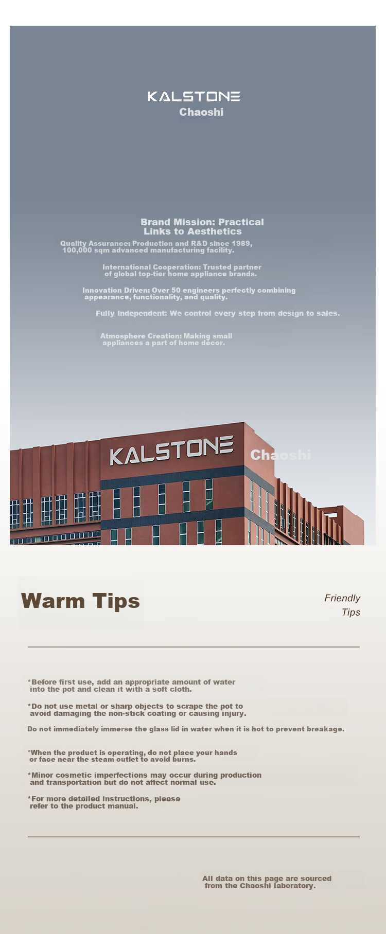 Kalstone N72 Titanium Ceramic Split Electric Cooker Multifunctional Small Electric Pot Hot Pot Dormitory Household Steamer and Cooker Instant Noodle Pot Small Electric Steamer 22