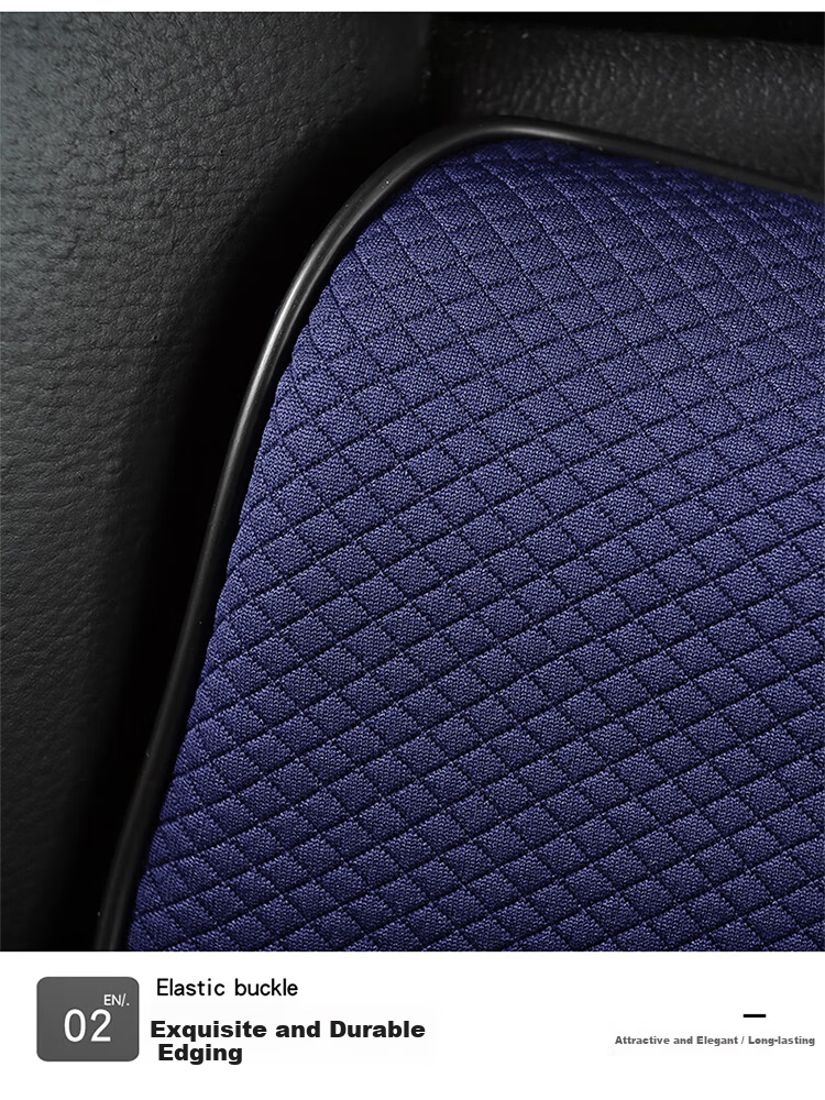 BOLISH Car Headrest Pillow Neck Pillow Cushion Office Home Neck Support Dark Blue ML for Xiaomi SU7 18