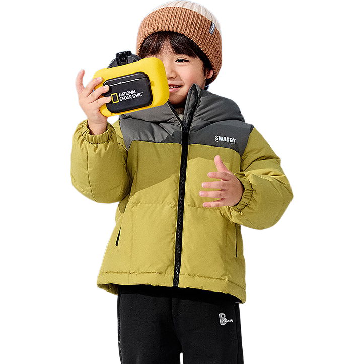BALABALA Children's down Jacket, Boys And Girls Thickened Coat, Winter New Style Parent-Child Outfit, Baby Outdoor Wear