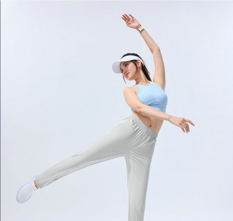 Xtep Women's Sports Long Pants Summer Breathable Moisture-Wicking Quick-Dry Cooling Running Fitness Outdoor 21