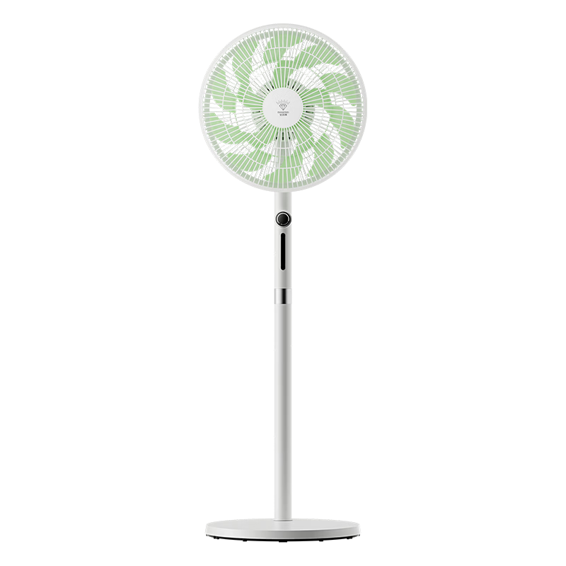 DIAMOND Home Energy-Saving Pedestal Fan [Level 1 Energy Efficiency + DC Inverter + Pure Copper Brushless Motor] Large Airflow Quiet Standing Fan for Living Room XR
