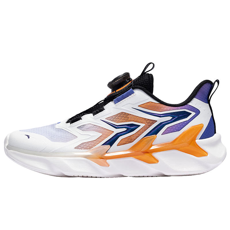 Anta Kids Sports Shoes 6-12 Years Boys Running Shoes 2026 Summer Bow Speed PRO Student Training Shoes A12625504