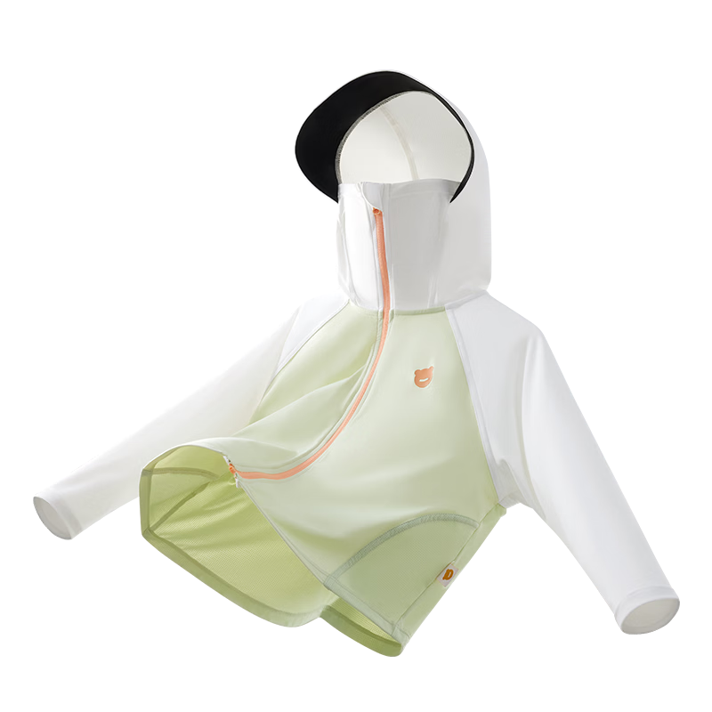 Betis Kids Sunscreen Jacket 3-4 Years Summer Coat Cape Boys Girls Cooling Breathable Sun Protection Hooded Jacket