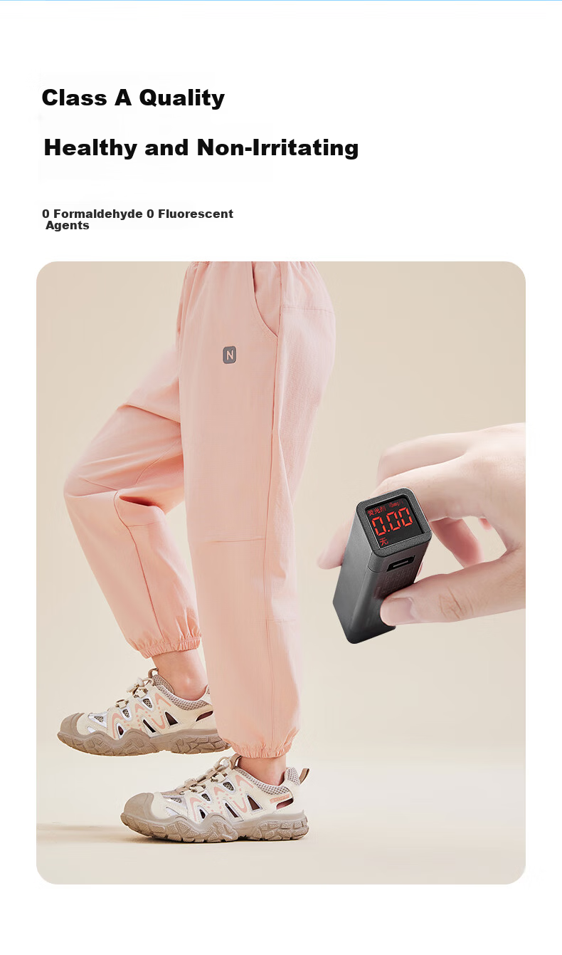Langsha Kids Summer Lightweight Sports Pants Girls Anti-Mosquito Pants Boys Breathable Casual Pants 2