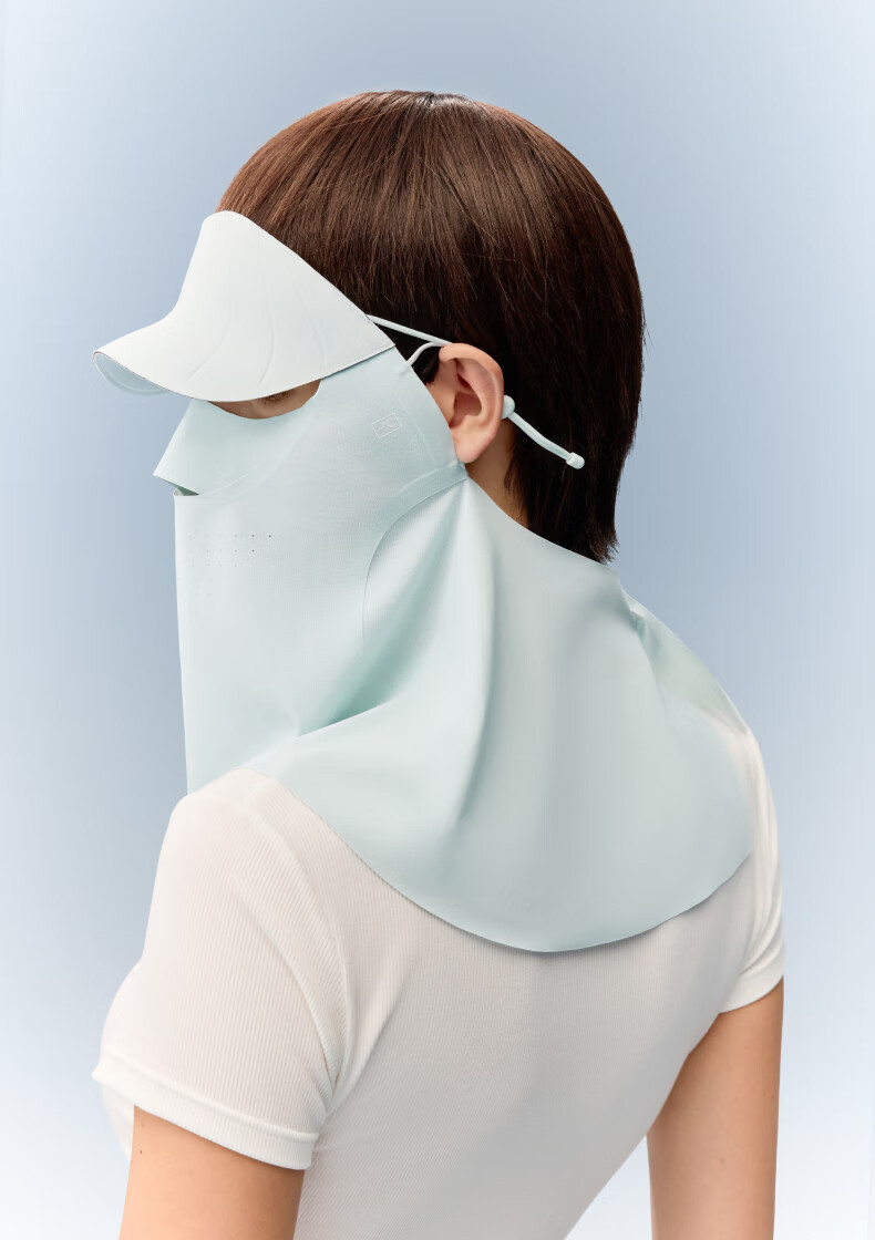 Jiao Nei Liang Pi 503UV Women's Sunscreen Protective Hat Brim Neck Guard Face Mask Moisturizing Antibacterial Medical Sunshade Face Bikini 12