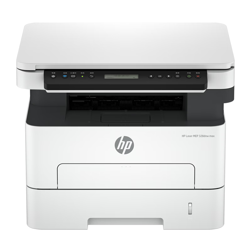 HP 328dnw Max Monochrome Laser Wireless Duplex Printer Copier Scanner High Volume Office High-Speed Printing 1-Year Onsite Warranty