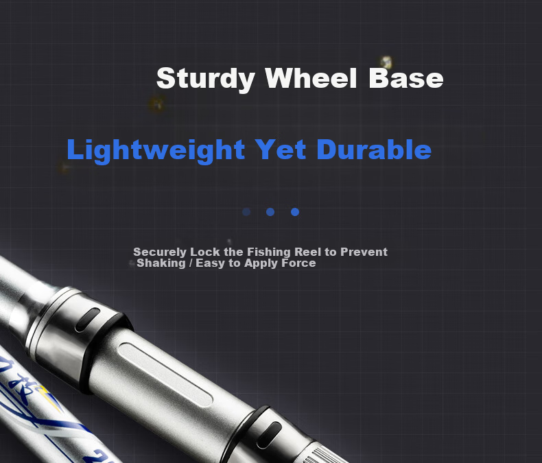 GW 2.7m Sea Fishing Rod Heavy Duty Casting Rod Super Hard Long Distance Lake and Reservoir Fishing Rod 6