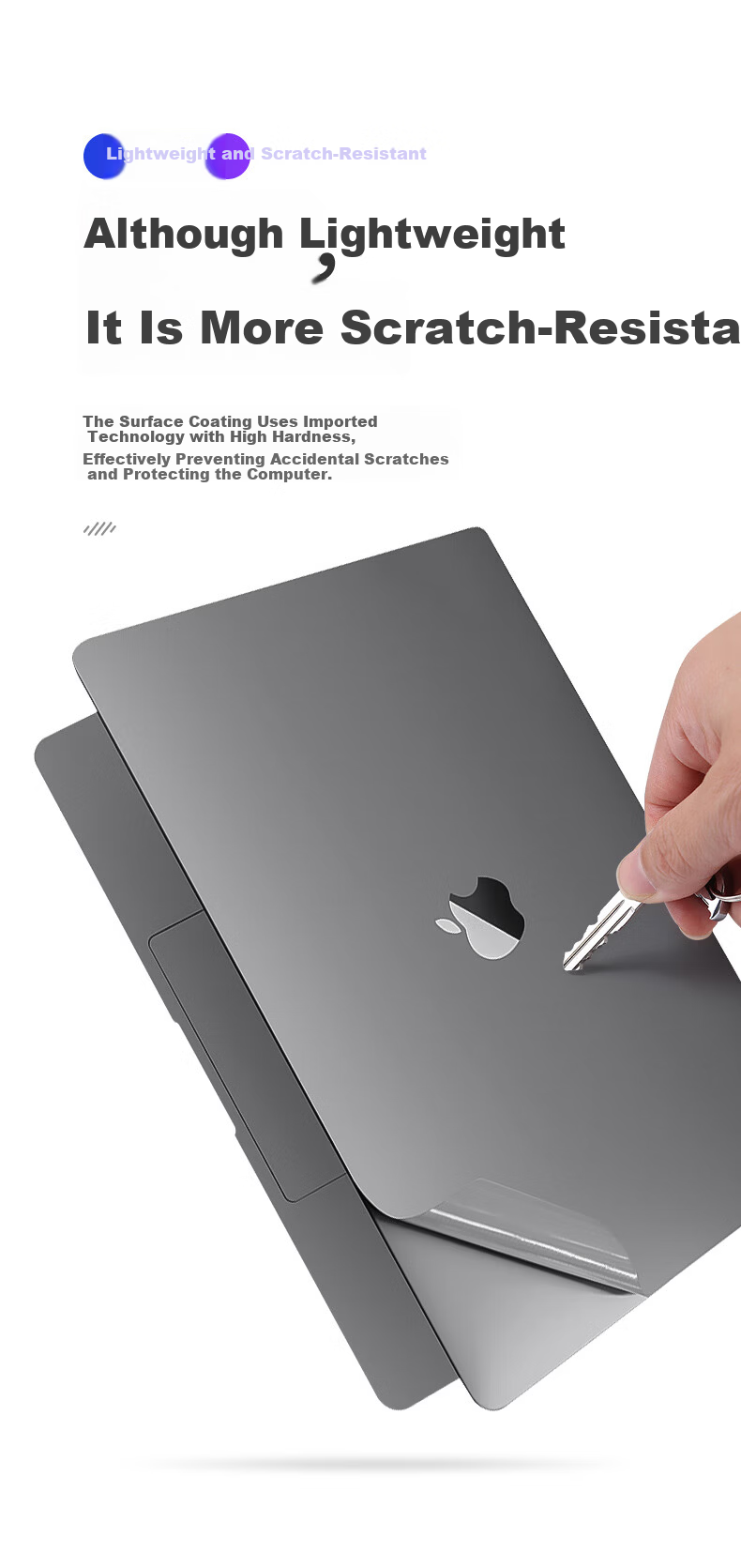 DiYi Workshop Protective Case Film for New MacBook Air 15/Inch 15.3 M4/M3 Apple Laptop Skin Ultra-Thin Cooling A3241 2