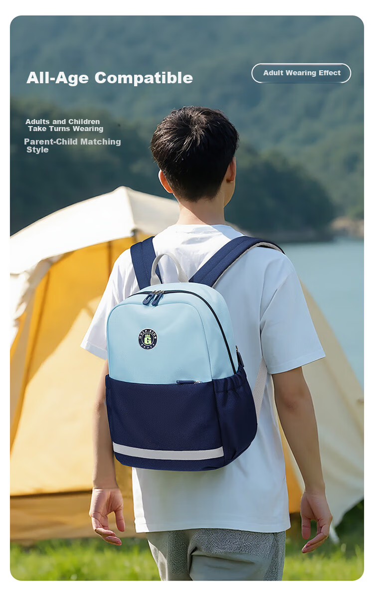 GOLF Kids Lightweight School Backpack Elementary Student Outdoor Unisex Travel Sports Bag High-Value Lightweight Design 25