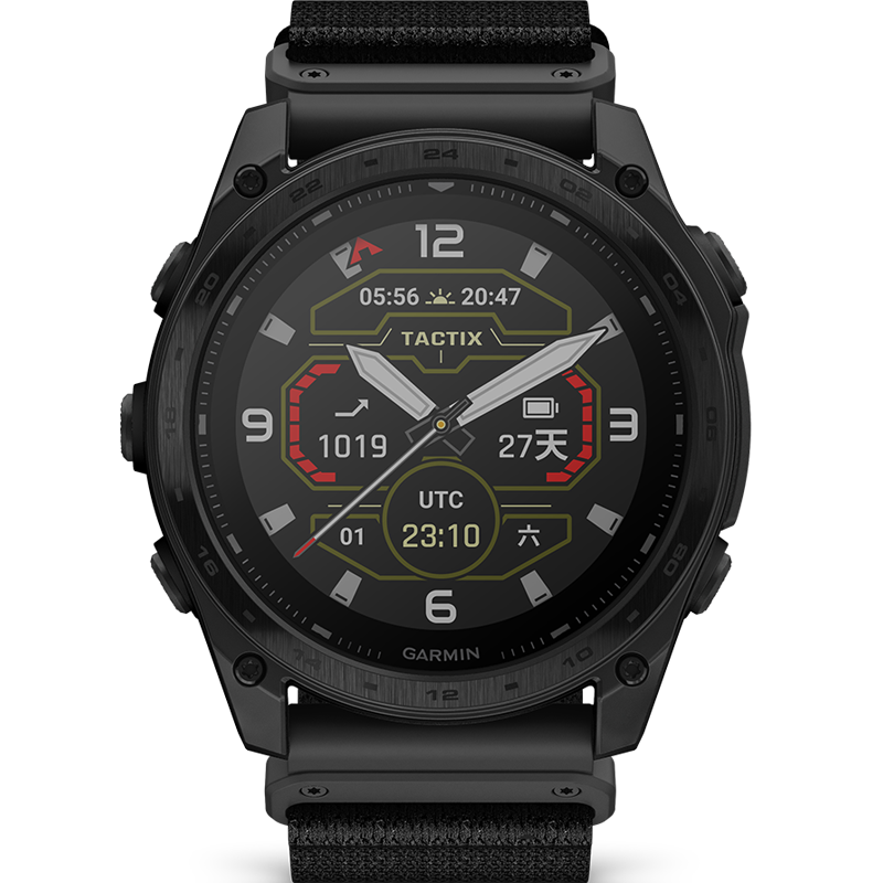 GARMIN Tactix8 Standard 51mm Solar-Powered ECG Heart Rate Tactical Outdoor Sports Watch