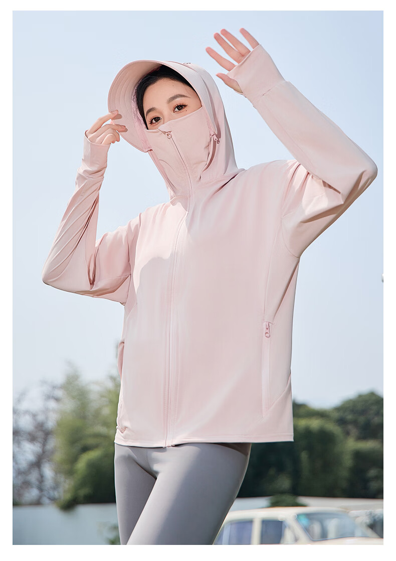 Combo Women's UV Protection Sun Shirt Summer New Cool Breathable High SPF Outdoor Sun Jacket Skin Coat 30