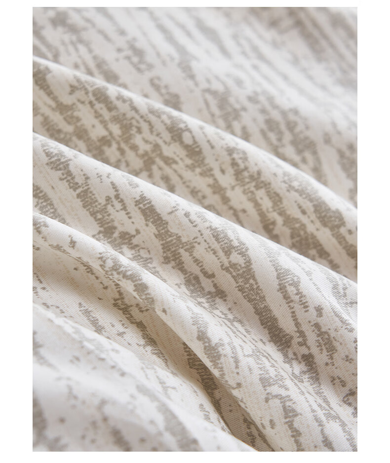 MUJI 100% Cotton Four-Piece Bedding Set, All Cotton Bed Sheet and Duvet Cover, King Size 220x240cm for 1.8/2.0m Bed 7