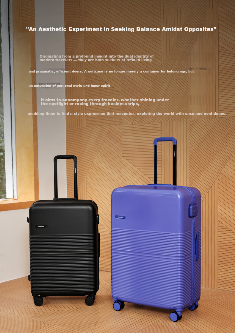 Diplomat Large Capacity Luggage Suitcase Thickened Password Lock TC-2621 Lilac Purple 28 Inch 2