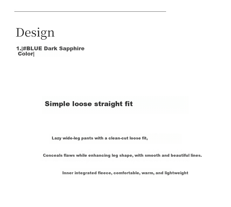 Langsha Women's Wool and Silk Wide-Leg Pants Spring Thin Straight-Leg Sports Banana Pants Breathable High-Waist Slim Casual Trousers 8