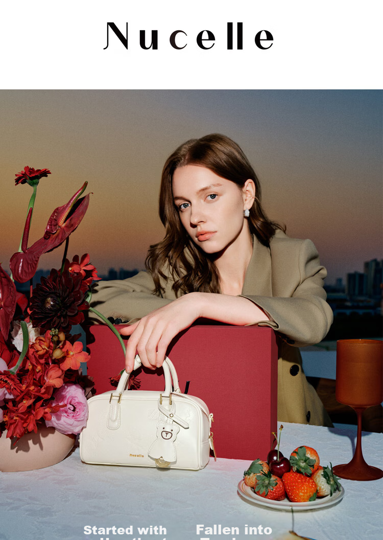 NUCELLE Pegasus Square Elegant Crossbody Boston Bag 2026 Luxury Niche Women's Handbag Birthday Gift for Her 1