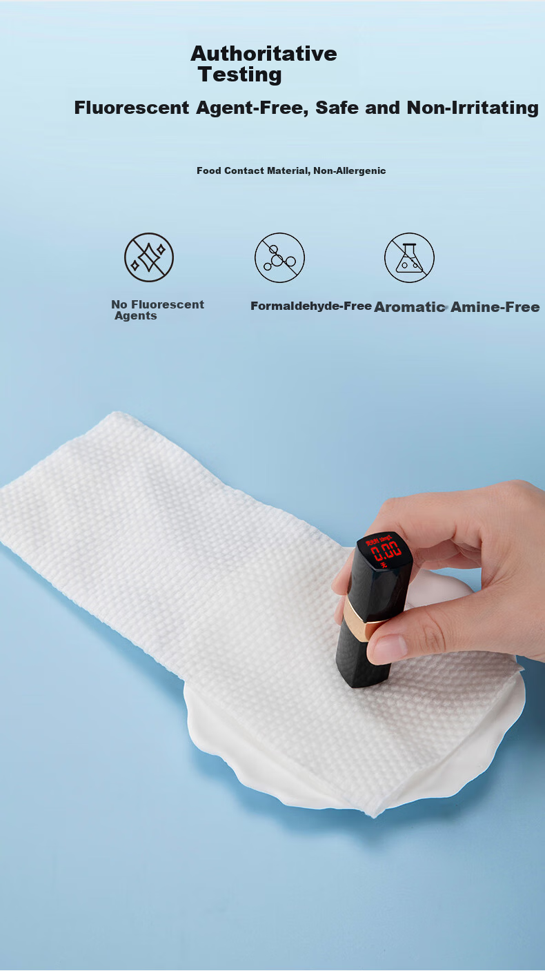 Youao Disposable Bath Towel and Towel Set Non-Woven Fabric Individually Packaged 5 Pieces Hotel Travel Extra Long Wide Thick 3