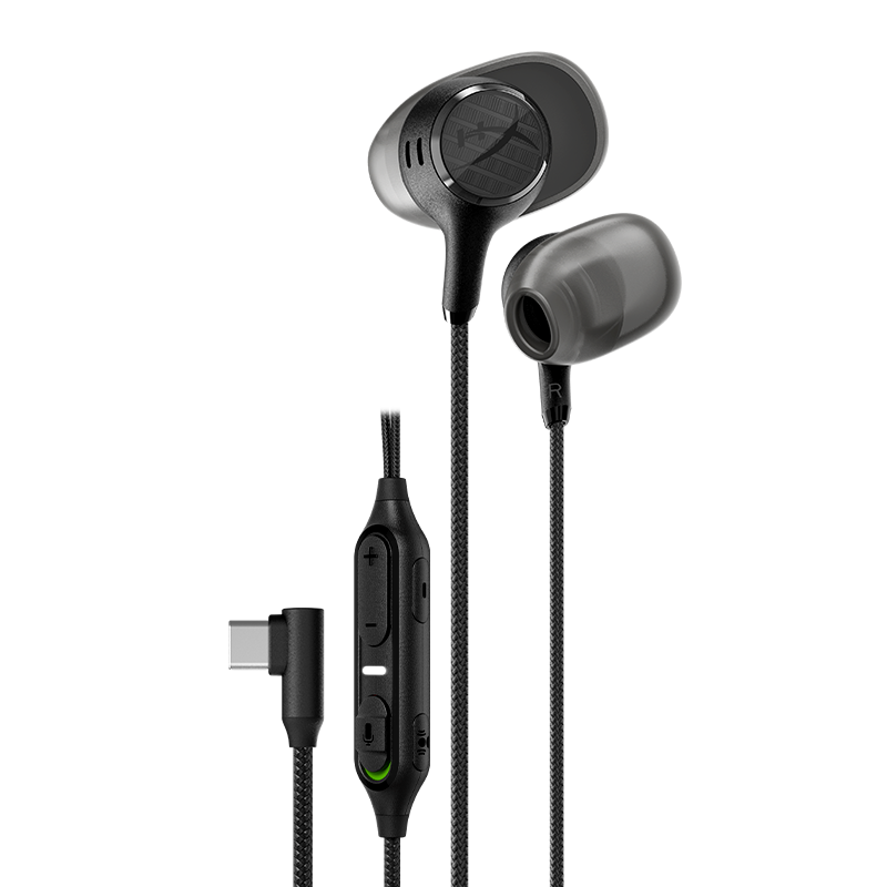 HYPERX Cloud Earbuds III S In-Ear Universal Gaming Headset with Mic 14.3mm Driver Compatible with Delta Operations Cloud Earbuds III S Black