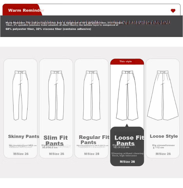 Giordano Designer Women's Dual-Color Knit Elastic Waist Loose Casual Pants 18415225 1