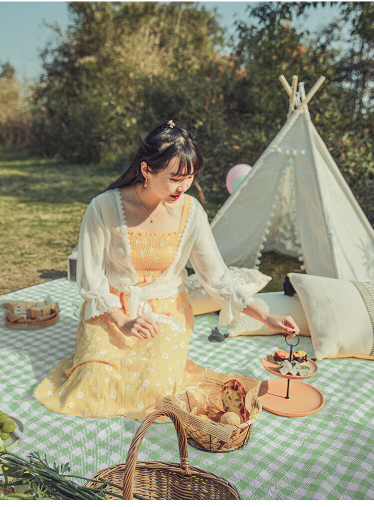 TAN XIAN ZHE Picnic Mat Outdoor Camping Moisture-Proof Mat Ultrasonic Washable Ground Mat Beach Mat Waterproof Ground Sheet Sleeping Mat 10