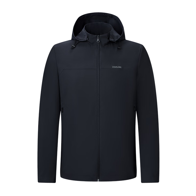 Hongdou Waterproof Jacket 2026 Spring New Men's Softshell Warm Windproof Outdoor Hiking Jacket