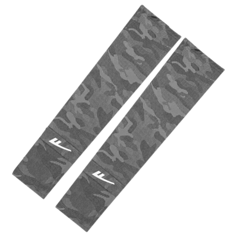 Warrior Men's Ice Silk Extended Wide Cooling Sun Protection Arm Sleeves UV Protection Sleeve Guards Summer Loose Fit