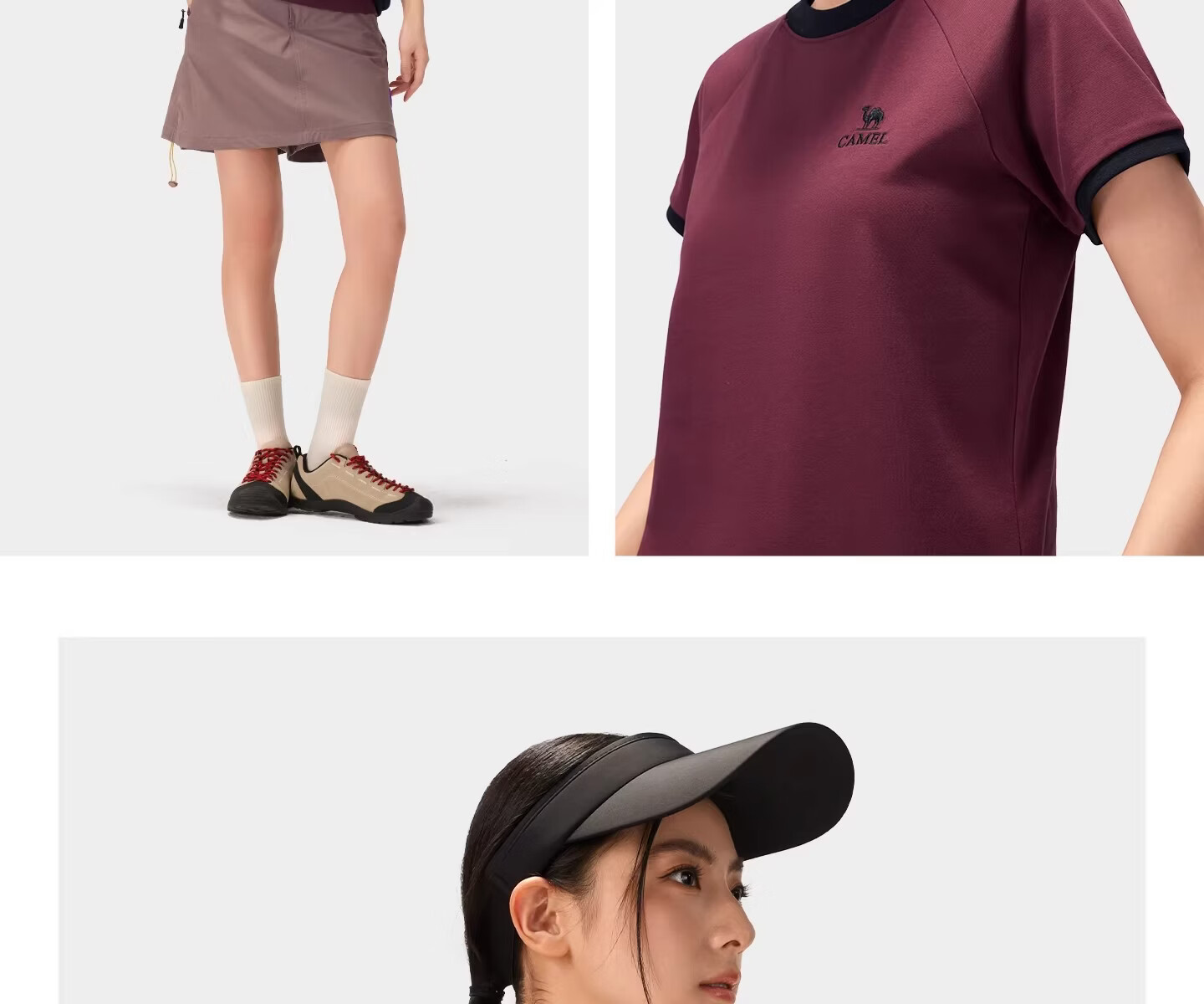 CAMEL Outdoor Quick-Dry Short Sleeve Unisex 2026 Spring Summer Breathable Sports Loose Fit Crew Neck Casual T-Shirt 9001 39