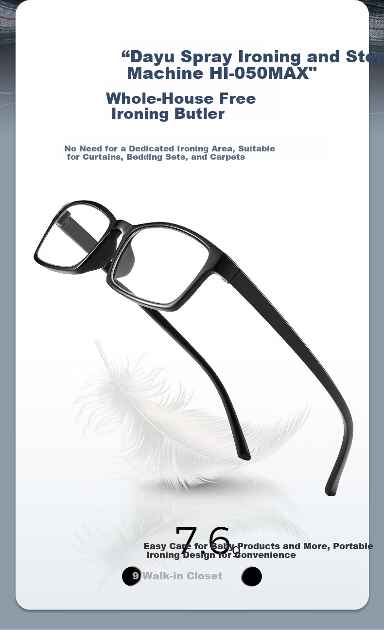 LOHO Anti-Blue Light Reading Glasses for Men, High-Definition Lenses, Fashionable Glasses for Middle-Aged And Elderly Women, Black, -3.50 Diopters 7