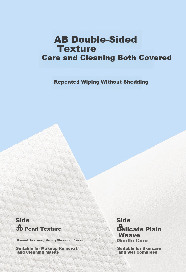 COTTON SHOOTS Facial Towel 60 Sheets*1 Pack 100% Cotton Soft Disposable Towel Boxed 20*20CM 15