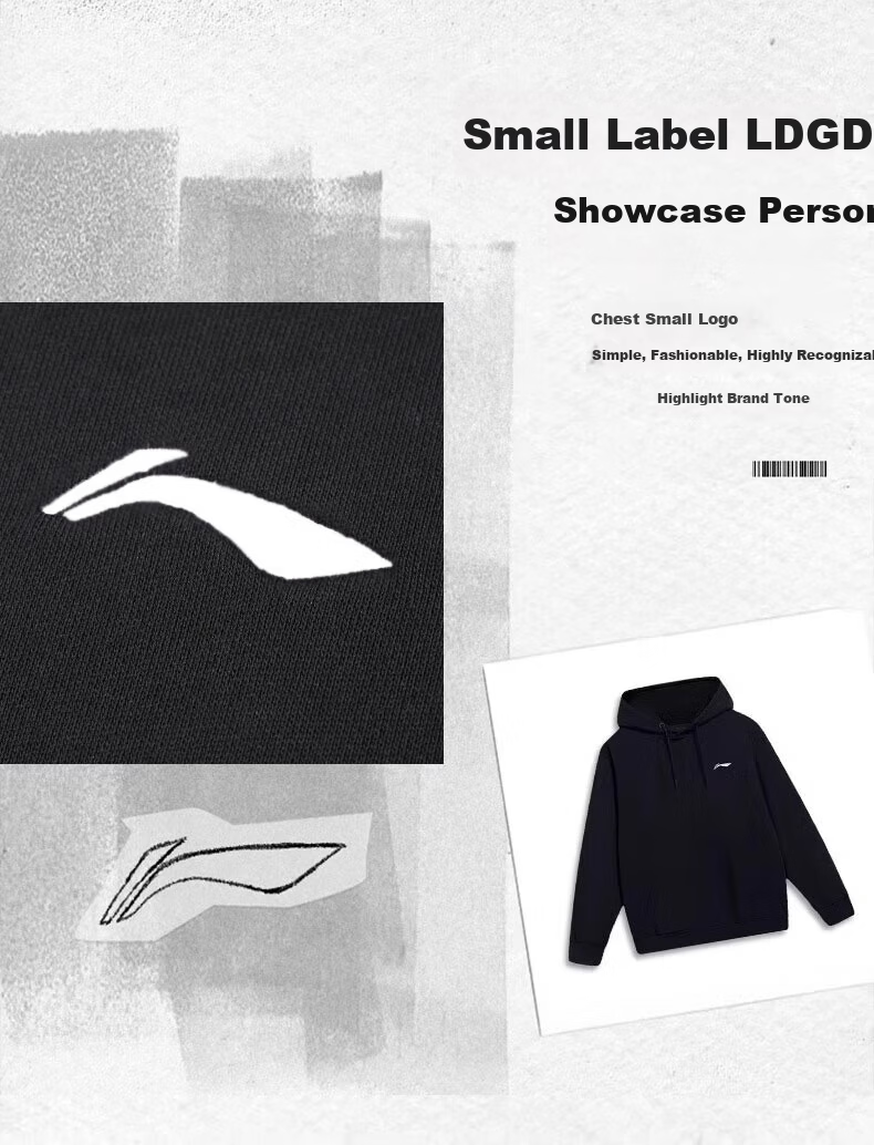 Li-Ning Men's Hoodie Sweatshirt Spring Autumn New Long Sleeve Pullover Sports Casual Basketball Running Jacket 2