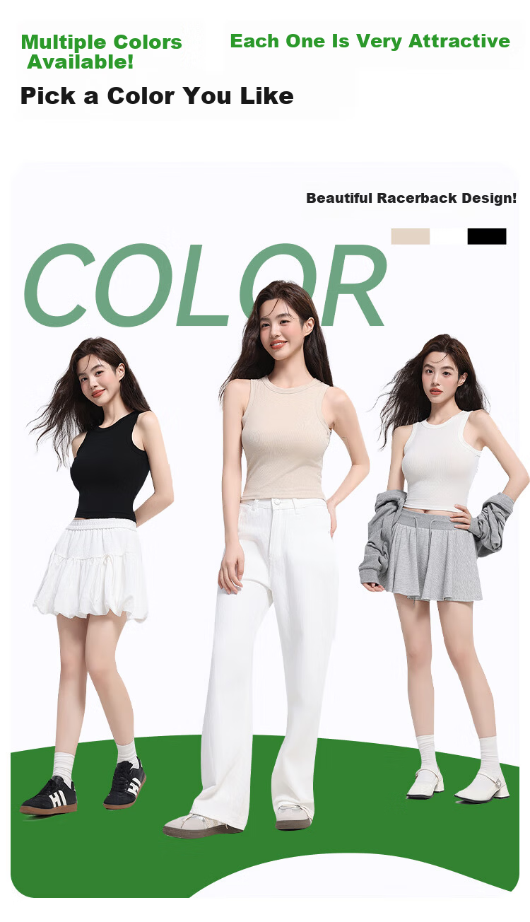 MiiOW Tencel Lyocell Women's Camisole Tank Top Summer Cooling Ice Silk Slim Fit Outerwear Base Layer Khaki XL 17